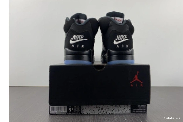 BLACK AIR METALLIC (2016) 5 JORDAN 845035-003 0706